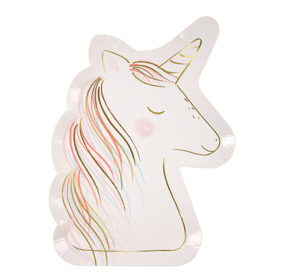 Unicorn plates