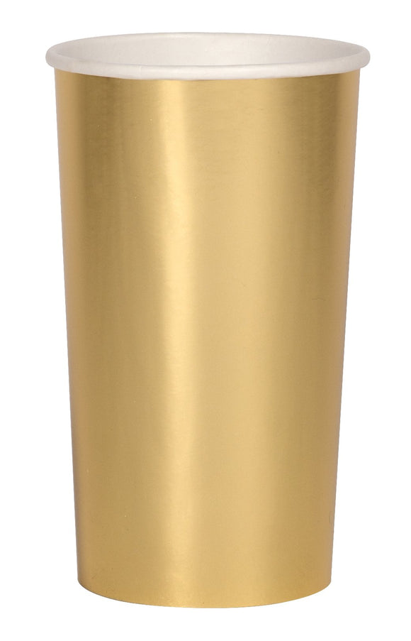 Gold highball cups