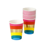 Vasos arcoiris