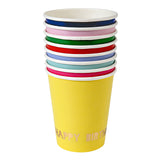 Happy Birthday Party Cups