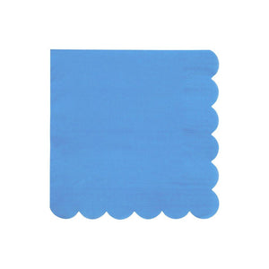 Blue napkins