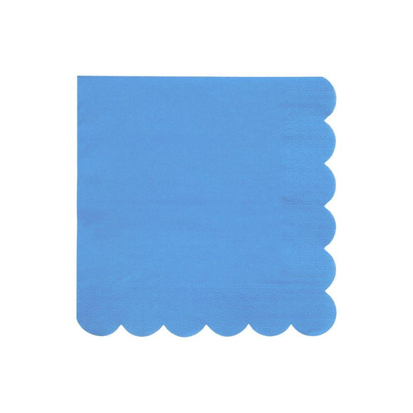 Blue napkins