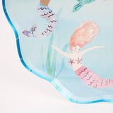 Mermaid swimming plates