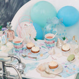 Watercolor clam napkins
