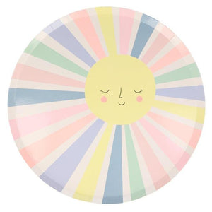 Rainbow sun plates