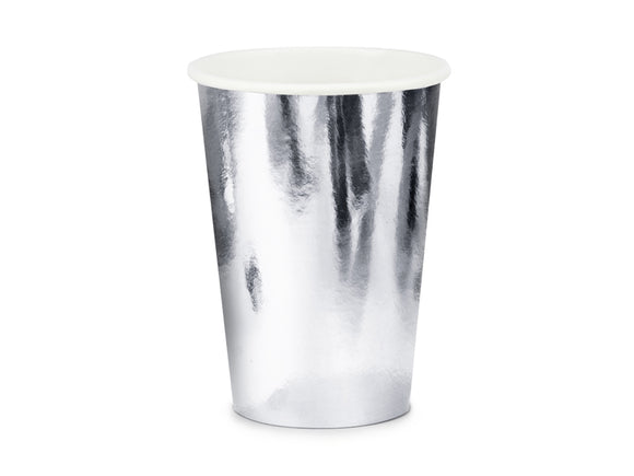 Vasos plateados