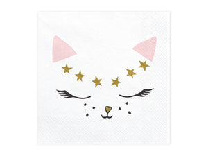 Servilletas de gatito