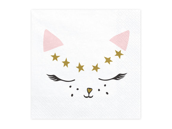 Servilletas de gatito