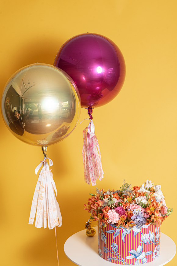 Flores + esferas