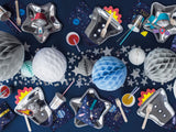 Platos de cohete espacial