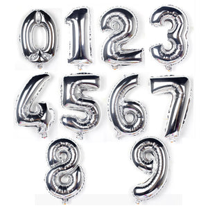 SILVER #´s - 40 cm